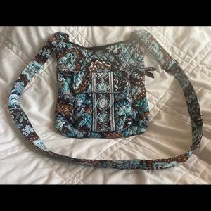 Vera Bradley Crossbody Bag Java Blue